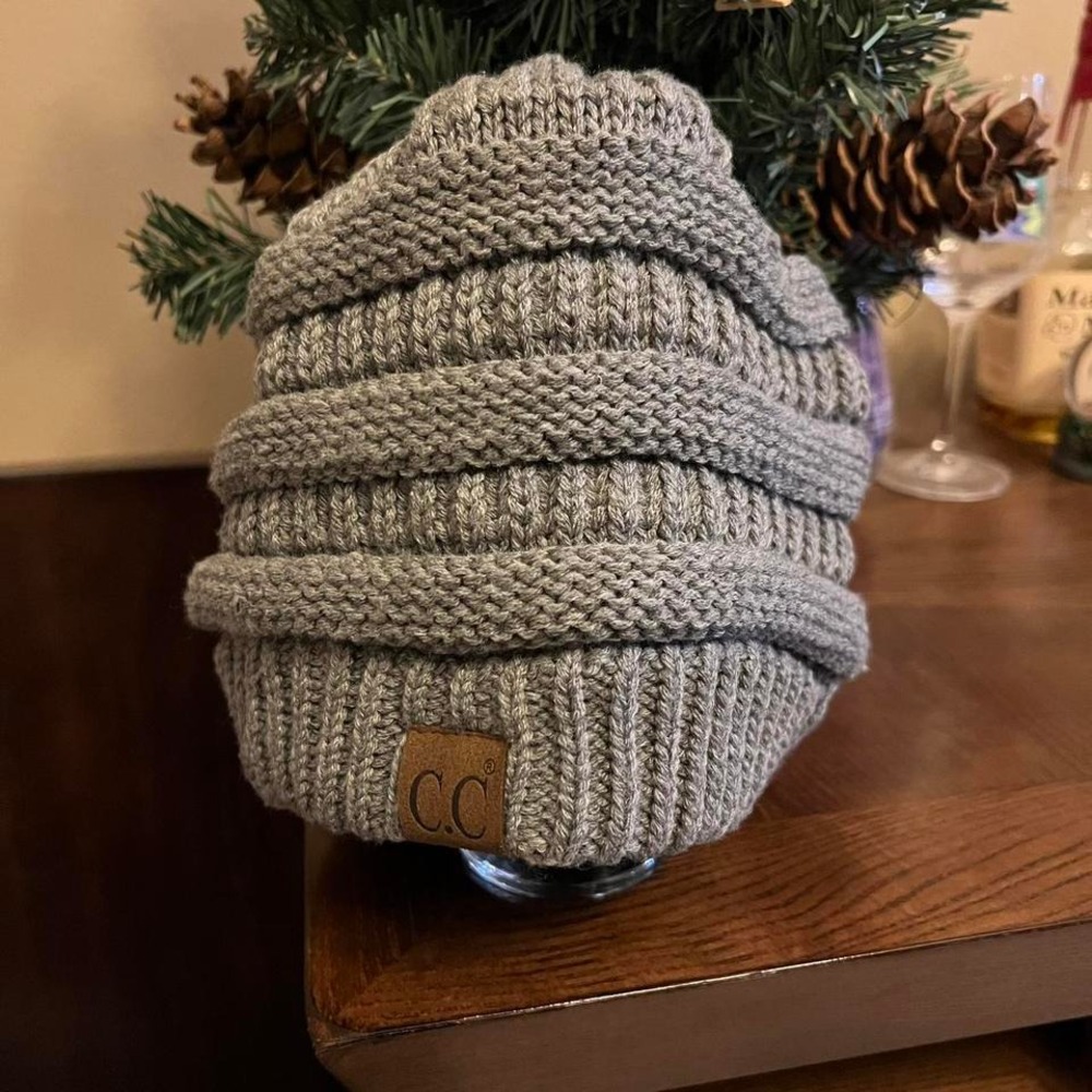CC Grey‎ Beanie NWT One Size